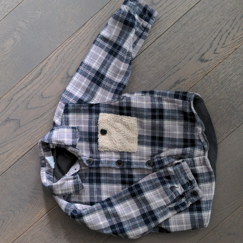 Zara - Warm plaid overshirt
